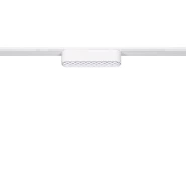 Spot Linéaire LED 6W CRI90 (UGR13) Blanc 120mm pour Rail Magnétique Monophasé Super Slim 25mm 48V Plusieurs options