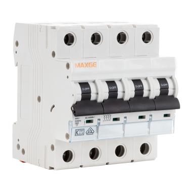 Disjoncteur Automatique Industriel MAXGE 4P-10kA 10-63A 25 A