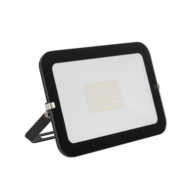 Projecteur LED Extra-Plat Crystal 120lm/W IP65 50W Noir Plusieurs options