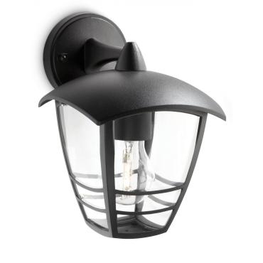 Lampe Murale vers le Bas PHILIPS Creek Noir
