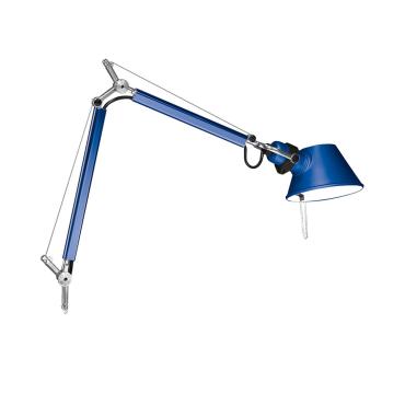 Lampe à Poser Tolomeo Micro avec Pince Blanche ARTEMIDE Orange