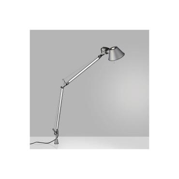 Lampe à Poser avec Support Fixe Tolomeo Lectura ARTEMIDE Argent