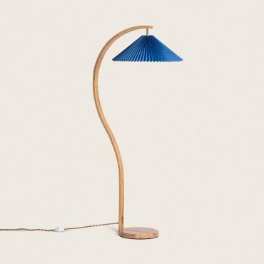 Lampadaire Bois Luanda Noir