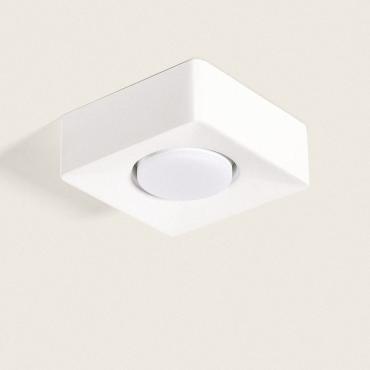 Quman Plaster 1 Spotlight Ceiling Lamp - White