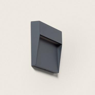 3W Jade Square Surface Outdoor CCT Selectable LED Wall Light - White