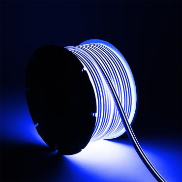 50m 24V DC NFLEX6 Neon LED Strip FreeCut IP65 - Blue