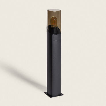 Pelly Aluminium Outdoor LED Bollard 60cm - Black