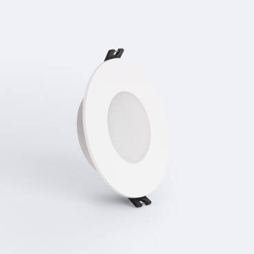 Maxis Round Downlight Ring for GU10 / GU5.3 LED Bulbs with Ø75 mm Cut Out IP65 - Silver