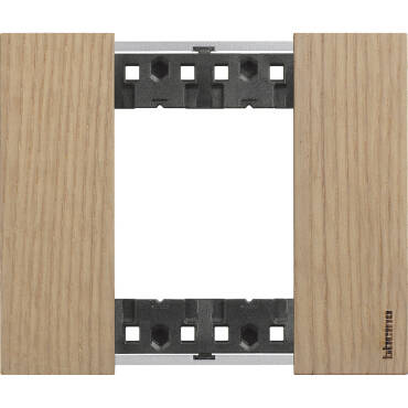 BTicino Living Now 2 KA4802L_ Wooden Module Plate Cover - Several options