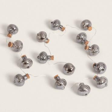 2m Onion LED Garland Battery Operated - 2700K