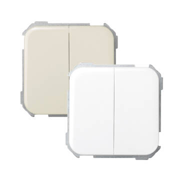 SIMON 31 31397 Double Switch Mechanism - Ivory