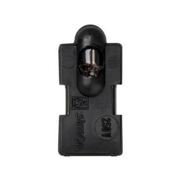 Support with Neon Light for SIMON 31802 Switches - Black