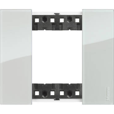Kristall BTicino Living Now 2 x 2 KA4802__ Module Plate Cover - Notte