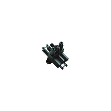 T-distributor GST18 Input 3 Pole - Black