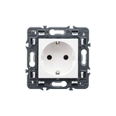 Power sockets 2P+G with Ground 10/16A 230V AC LEGRAND Valena Next 741220 - White