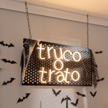 Metal Grille for Neon Letters - Black