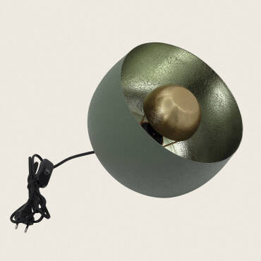 Sohail Metal Table Lamp - Camo Green