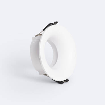 Conical Low UGR Downlight Ring for GU10 / GU5.3 LED Bulbs with Ø 70 mm Cut Out - White