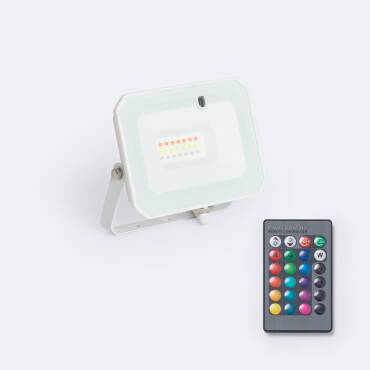 10W RGBWW LED Floodlight with IR Remote IP65 -