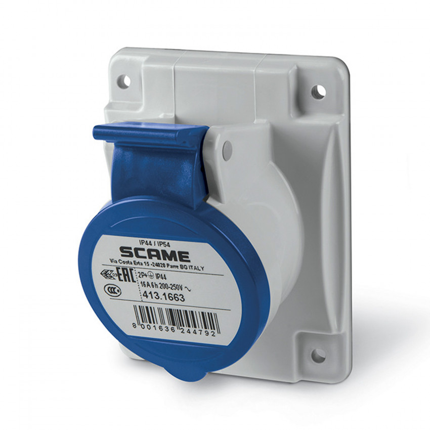 SCAME Optima Series 16 A  Wall Base - IP54