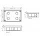 Caja Empalmes 170x110x50 mm
