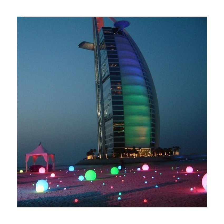 30cm Rechargeable RGBW LED Sphere
