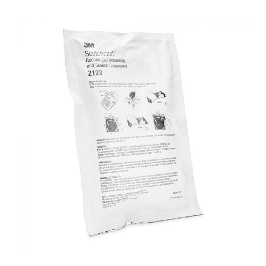 3M Scotch 2123 C Re-Enterable Electrical Insulating Resin (350g) - IP68 3M-7000031696
