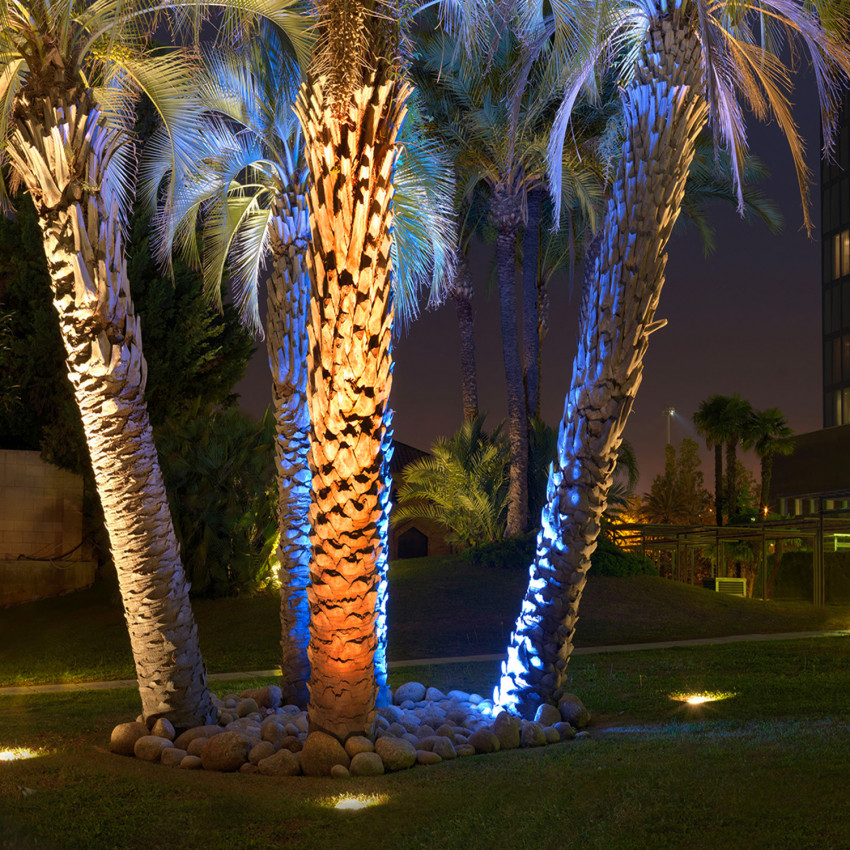 Foco LED Circular Empotrable en Suelo Gea Power 18W IP67 LEDS-C4
