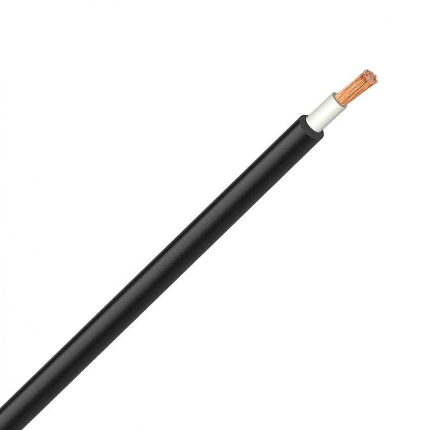 Black PV ZZ-F Cable - 10mm²