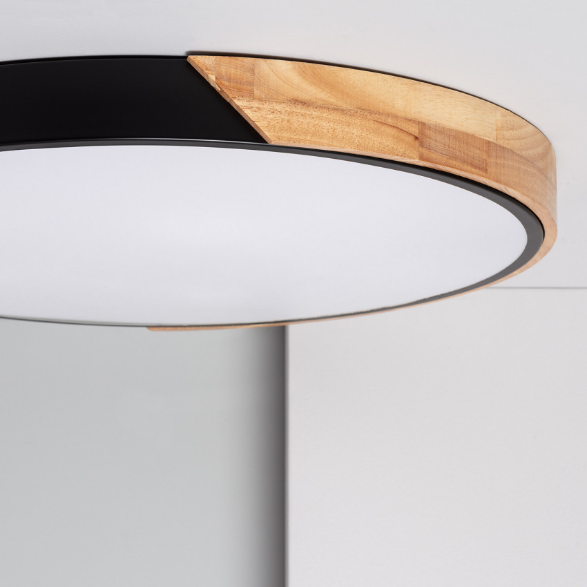 Plafón LED Circular CCT Semi-Dari 18W