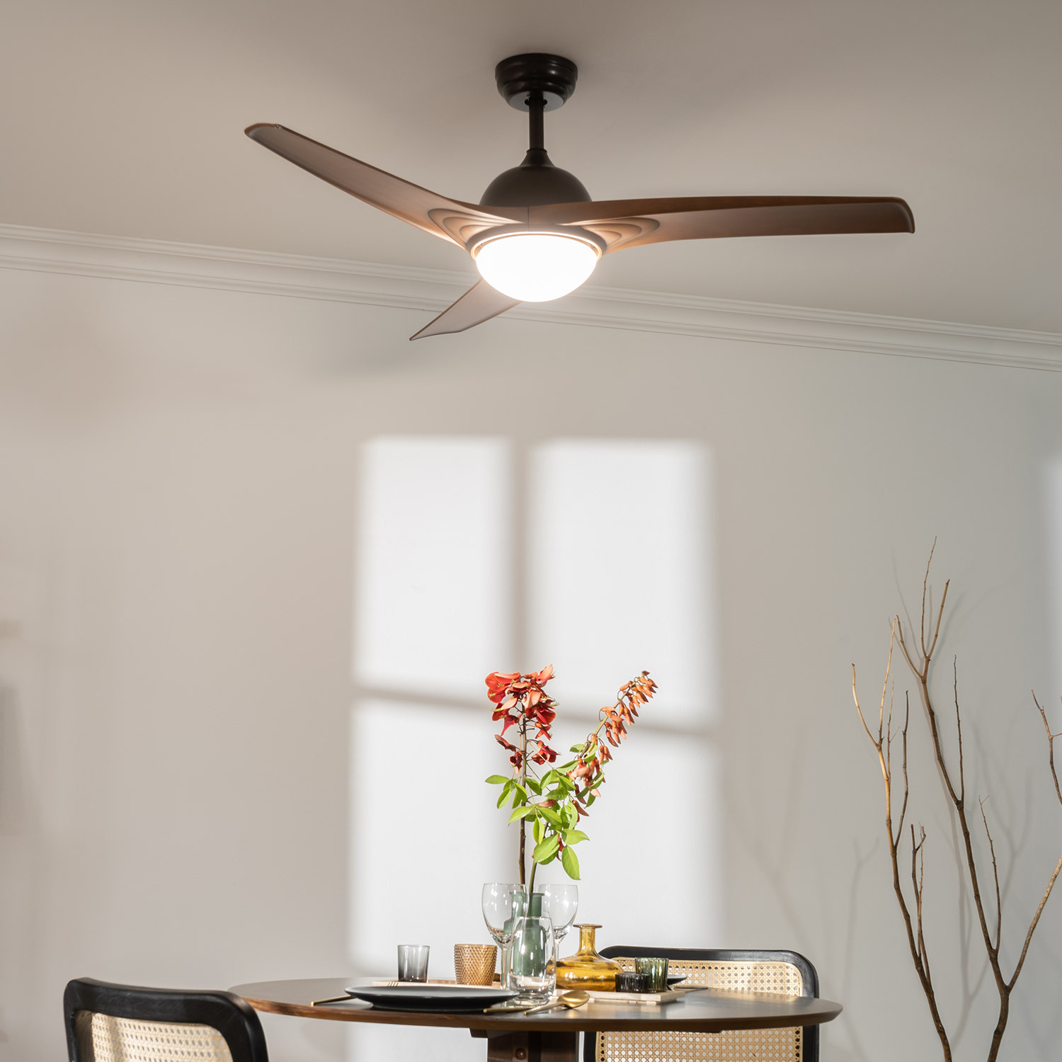 Brown 132cm Motor AC WiFi Mistral WiFi 