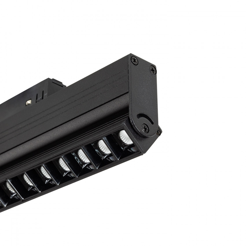 15W Linear Adjustable LED Spotlight for Magnetic 48V 20mm Single Circuit Track CRI90 UGR16