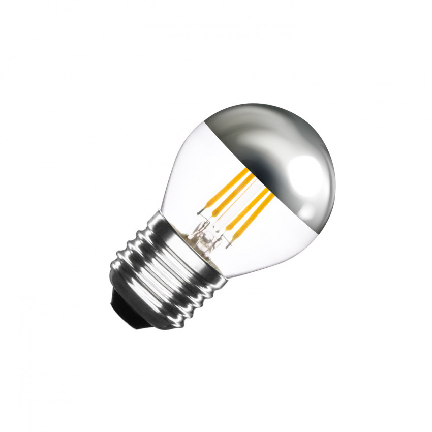 3.5W E27 G45 300 lm Reflect Dimmable Filament LED Bulb