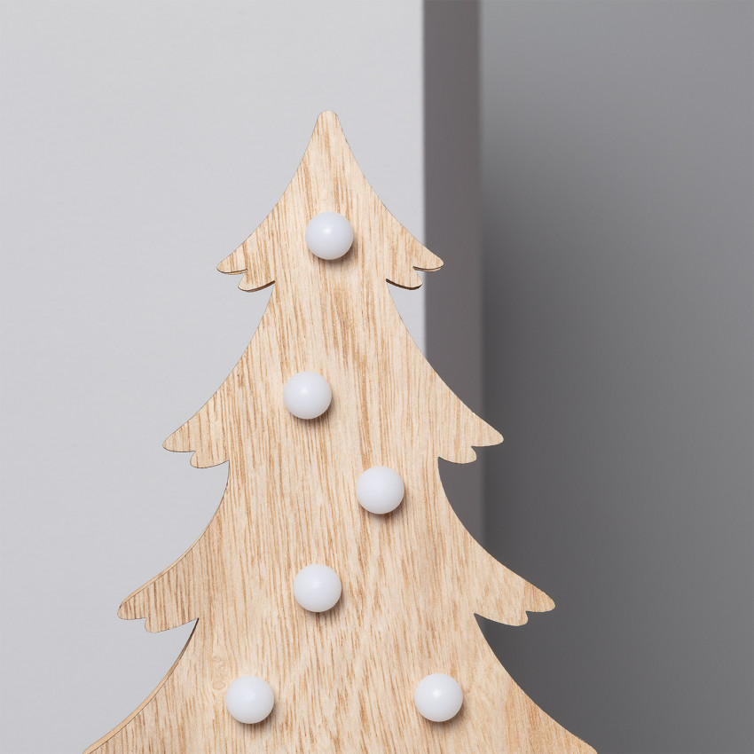Árbol de Navidad Wood LED con Batería