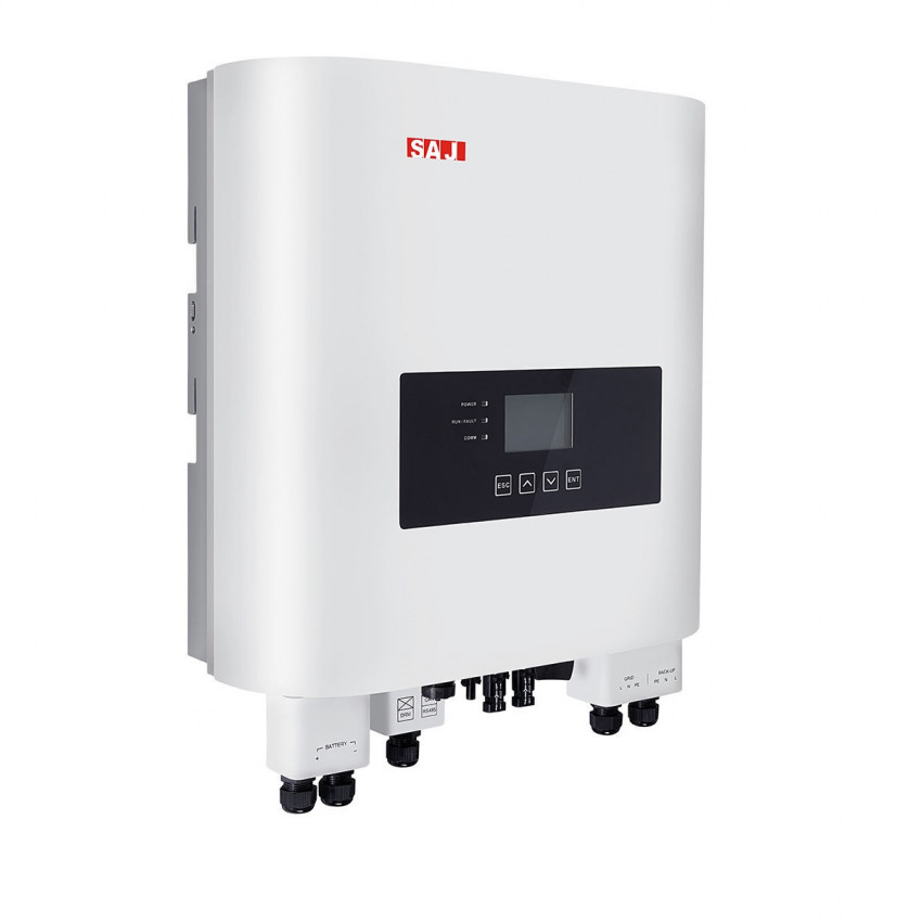 Single-Phase Hybrid Solar Inverter SAJ H1 48V Pylontech Battery Charger Grid Injection 3.6-6 kW