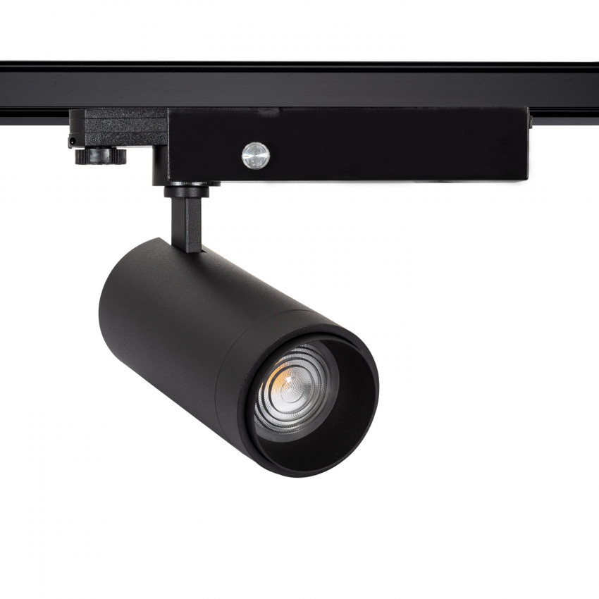 Black 30W Wolf Dimmable Non Flicker LED Spotlight (CRI90) Multi-angle 15-60º for Three-Circuit Track