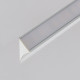 Perfil de Aluminio para Yeso Tipo Moldura con Tapa Continua para Tira LED hasta 20mm