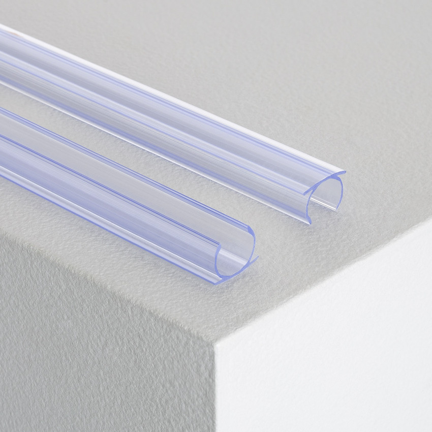 1m PVC Profile for the Round 360 Flexible Monochrome LED Neon Strip