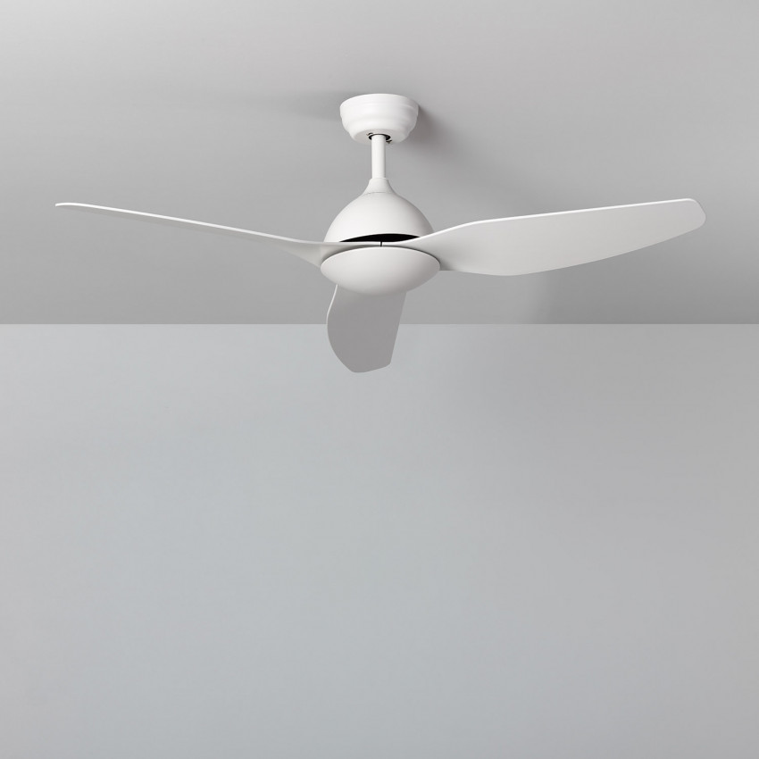 Woolworth White Ceiling Fan 127cm DC Motor