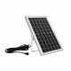 Foco Proyector LED Solar 10W 100lm/W IP65 con Control Remoto