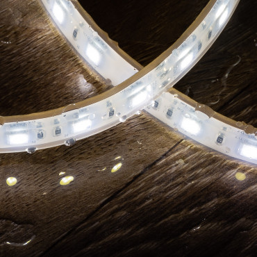Submersible 5m LED Strip 24V DC SMD5050 60LED/m 12mm Wide IP68 - Several options