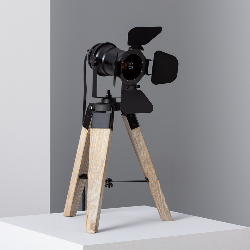 Kurangna Metal and Wooden XS Table Lamp