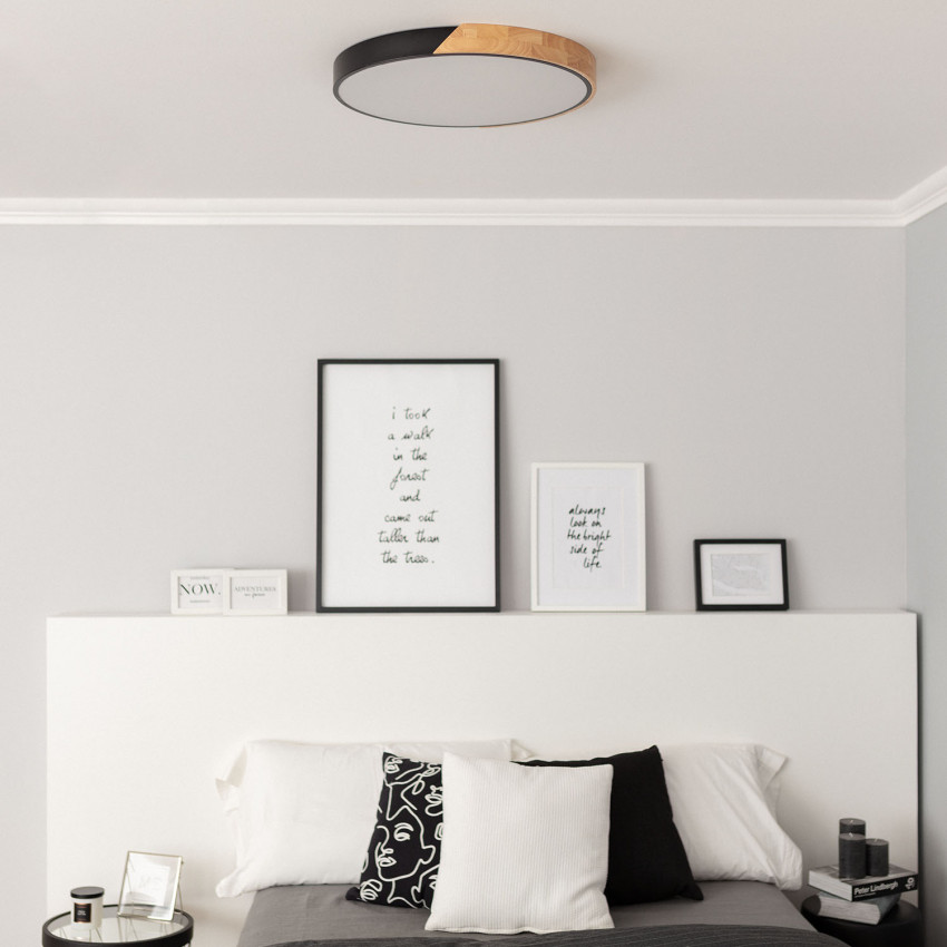 Plafón LED Circular CCT Semi-Dari 18W