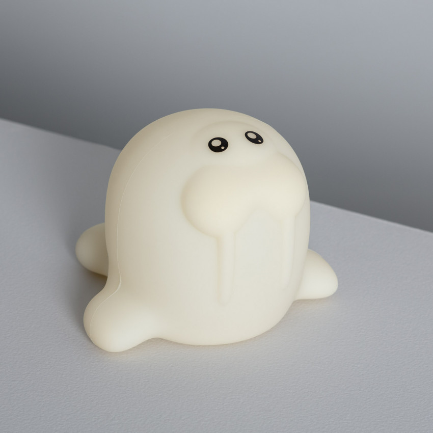 LED Walrus RGB Silicone Nightlight IP67
