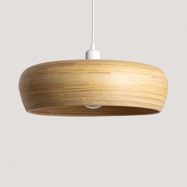 Product photography: Sari Shuka Big Bamboo Pendant Lamp ILUZZIA  Ø500 mm