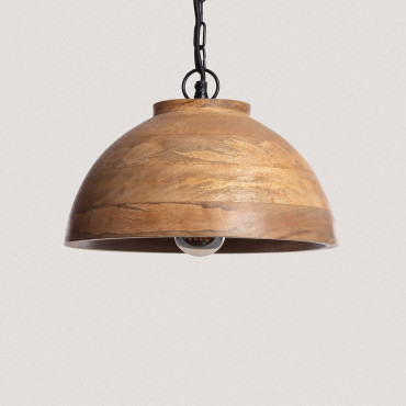 Product photography: Naisha S Wooden Pendant Lamp ILUZZIA 