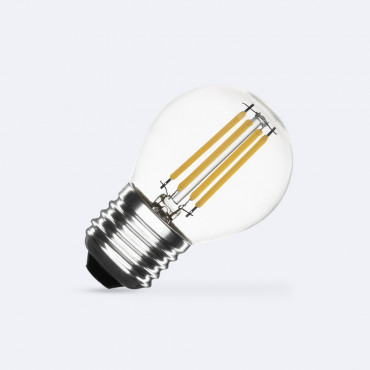 4W E27 G45 Dimmable Filament LED Bulb 470lm
