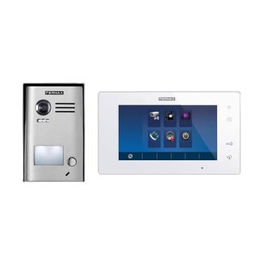 FERMAX 1401 1 Ring WAY 7" Automatic Doorman Video Kit - White