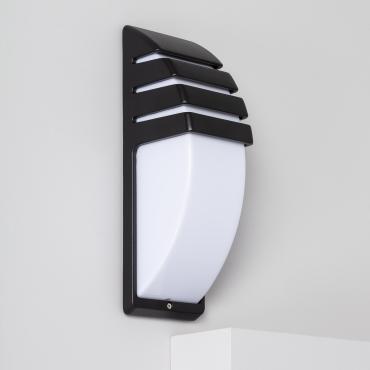 Titus Grid Aluminium Outdoor Wall Lamp - Black