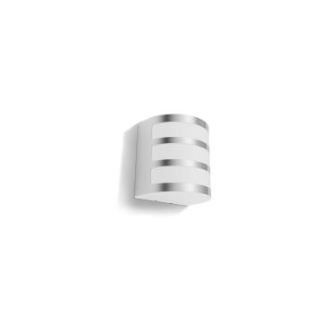 3W PHILIPS Calgary Outdoor LED Wall Lamp - Silver